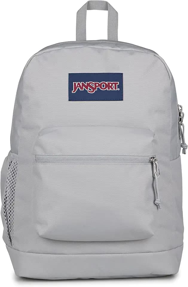 JanSport 26L Cross Town Plus Backpack, Grounded Grey