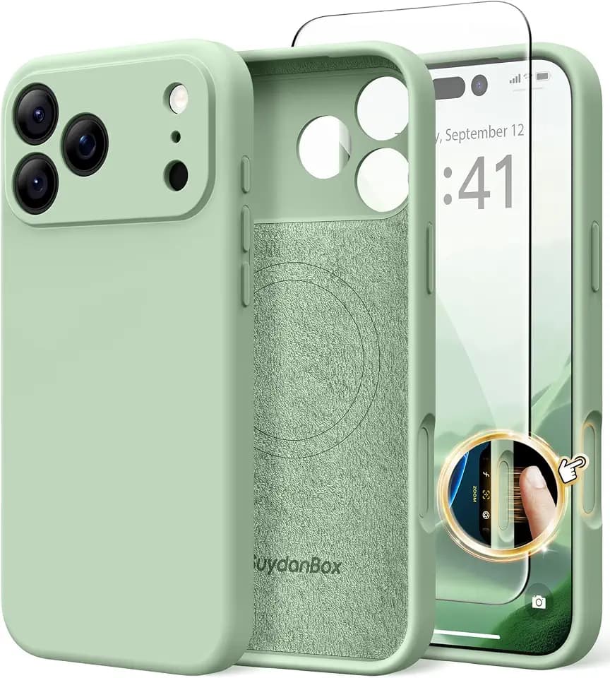 Magnetic for iPhone 18 Pro Max/iPhone 17 Pro Max Case Silicone