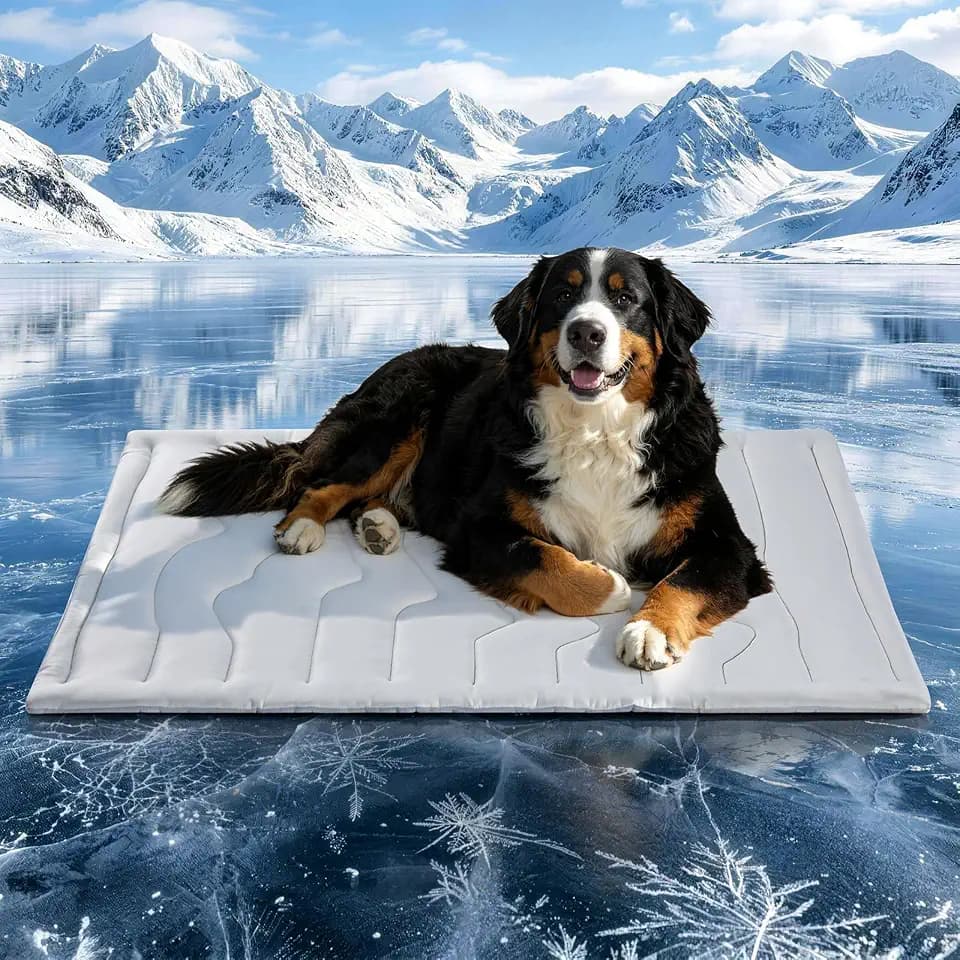Dog Cooling Mat, Thick & Reversible Cooling Pad for Extra Large Dogs