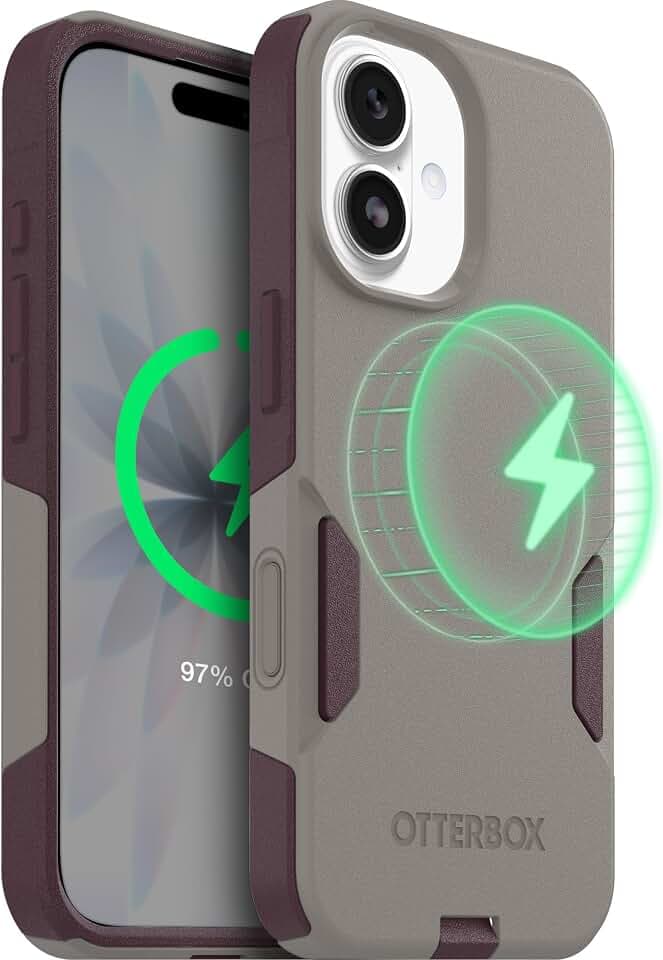 OtterBox iPhone 17 Commuter Series MagSafe Case, Kinda Purple