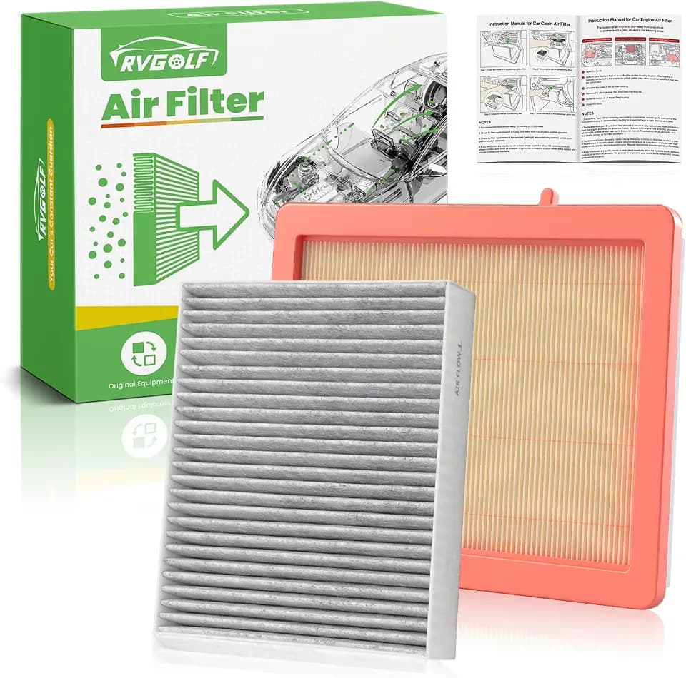 Engine+Cabin Air Filters Set Fit for 2018-2026 Equinox, 2018-2026 Terrain