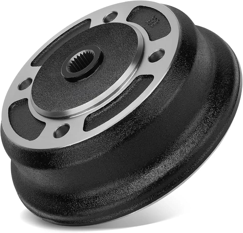 M MATI Front Wheel Brake Drum Hub for Kawasaki Mule 4010 4000 3020 3010 3000 2510 KAF620 KAF950 2001-Up 41038-7501 41038-1345 41038-0034