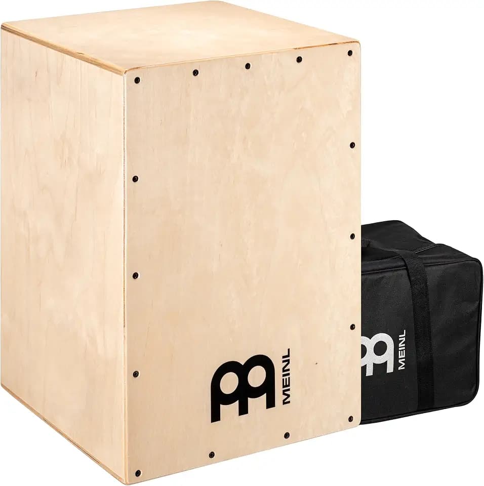 Meinl Percussion Cajon, MADE IN EUROPE — Sit-On Box Drum, Snare & Bass Tone