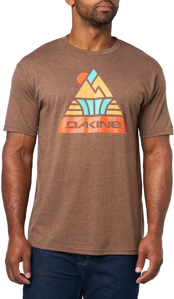 Dakine Men's Short Sleeve T-Shirt – Soft-Touch Logo Tee, Pre-Shrunk, Regular Fit Tshirt