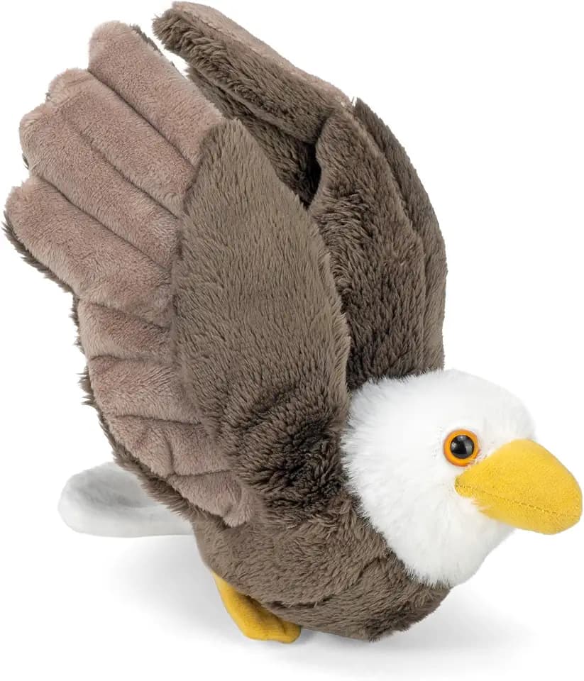 Wild Republic Pocketkins Bald Eagle Stuffed Animal - 5"
