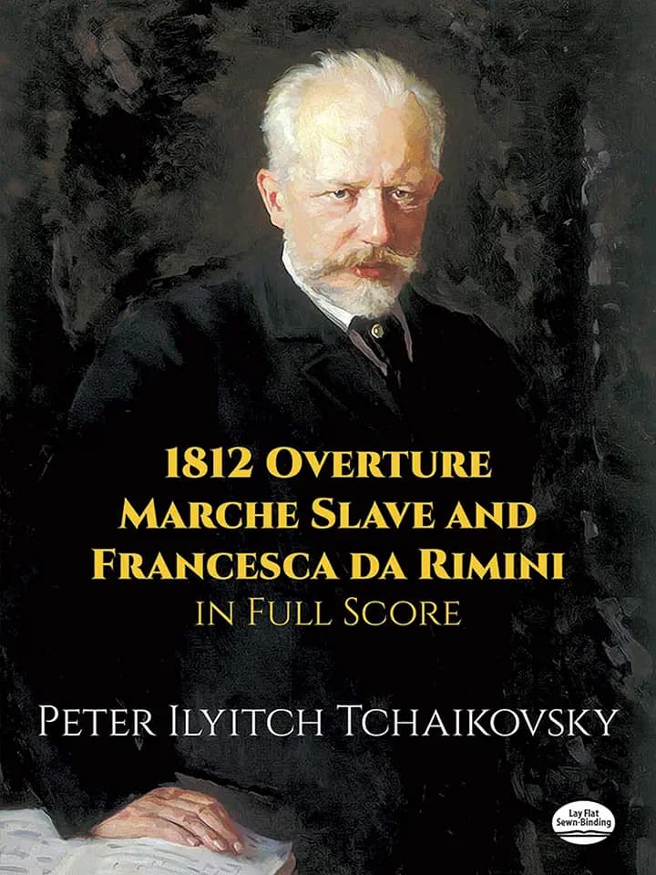 1812 Overture, Marche Slave and Francesca da Rimini in Full Score (Dover Orchestral Music Scores)