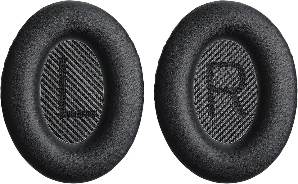 Aurivor Ersatz-Ohrpolster Ohrkissen für Bose QuietComfort QC 35 (ii) 25 15 2 Kopfhörer, Rissfeste Polster für QC35 (ii) QC25 QC15 QC2 SoundTrue SoundLink AE2|AE2i|AE2w Over-Ear Kopfhörer