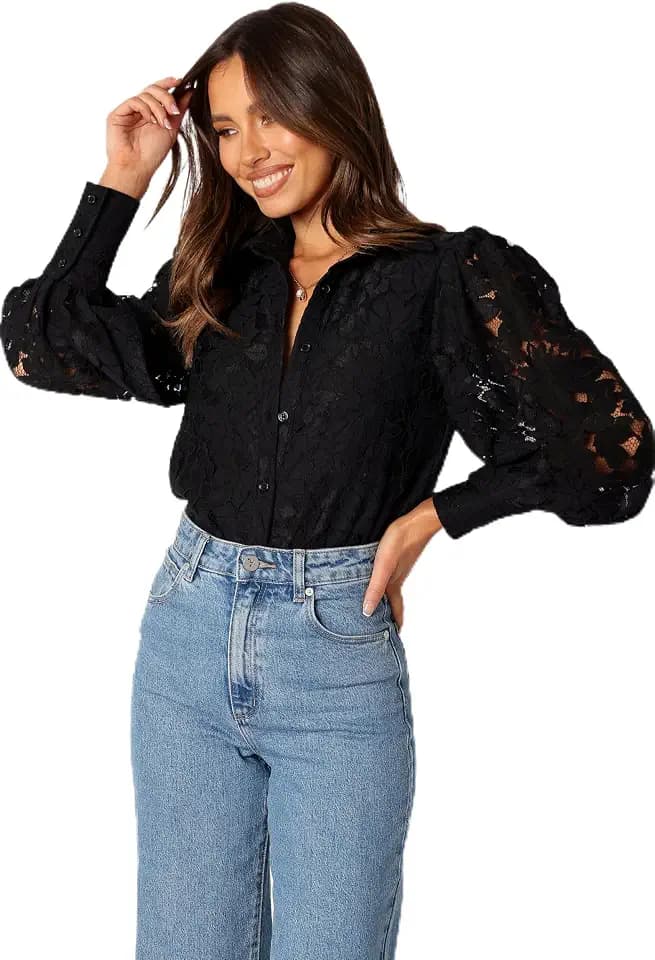 Petal & Pup Women's Tadeo Lace Shirt