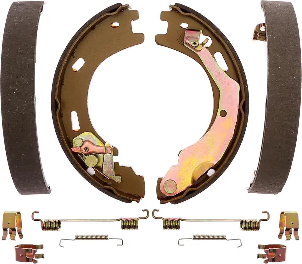 ACDelco Gold 17944B (19384052) Bonded Parking Brake Shoe Set with Springs
