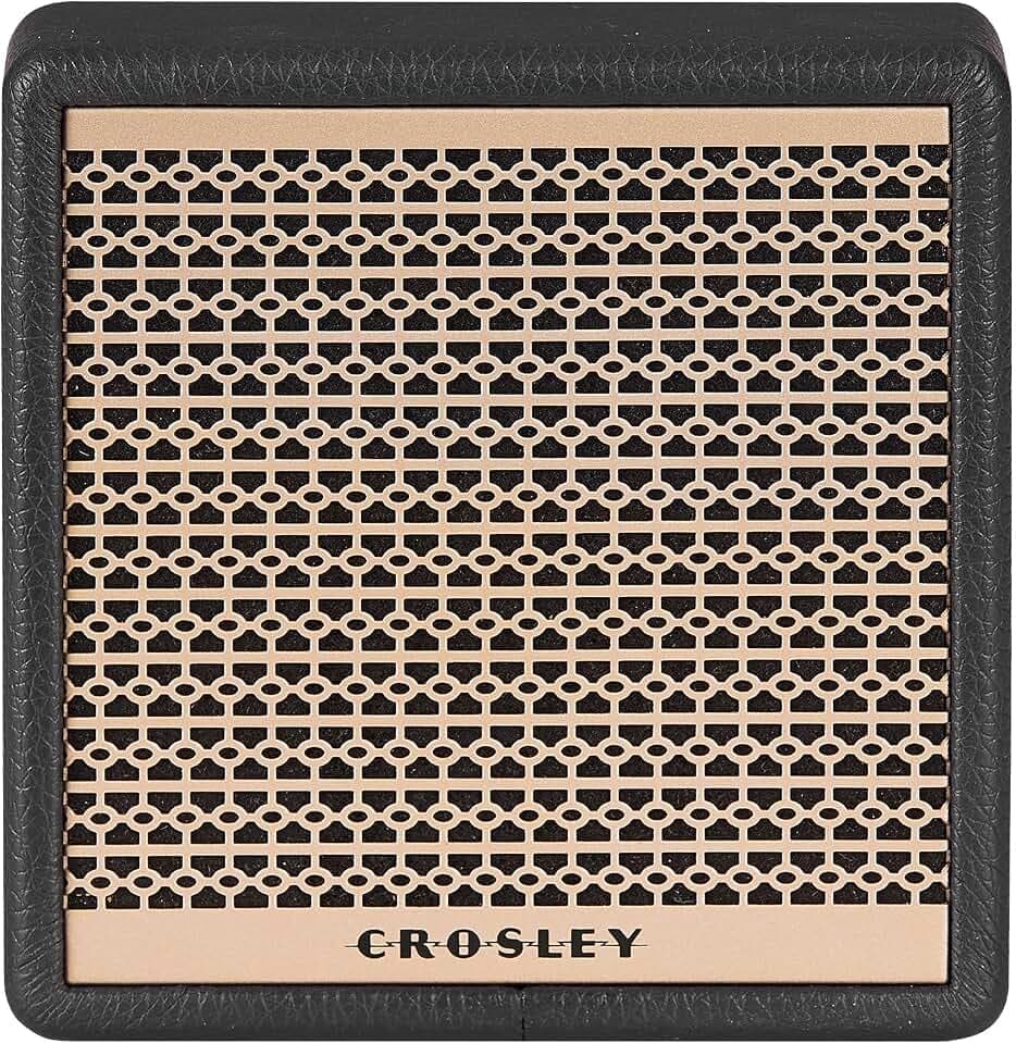 Crosley CR3114A-BK Montero Mini Portable Bluetooth Speaker, Black