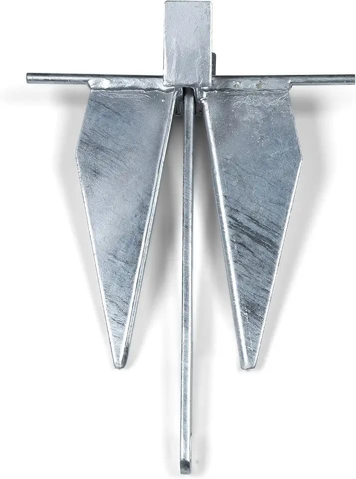 Lewmar Galvanized Steel Fluke Anchor 8 lbs., for Boats up to 18' - 2020202776