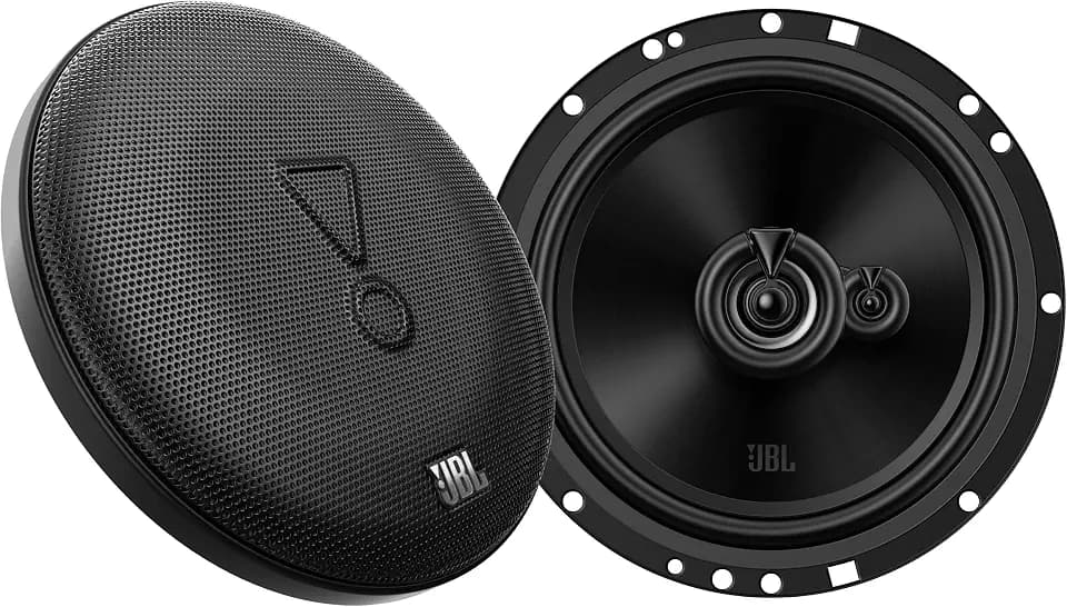 JBL Stage2 GEN2 65M 3-Wege Lautsprecher Auto 165mm (6,5 Zoll): von Harman Kardon Car HiFi mit 60W RMS und 480W Max 3-Way Auto Boxen mit Gitter - Paarweise