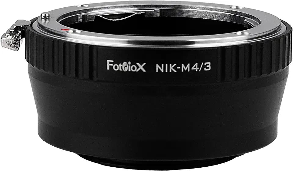 Fotodiox Nikon Nikkor F Mount D/SLR Lens to Micro Four Thirds (MFT) Mount Mirrorless Camera Body Adapter