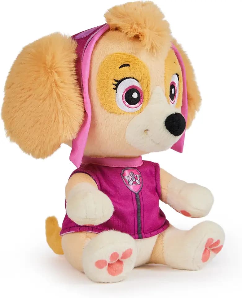 Paw Patrol Bedtime Plush Skye 10-Inch Stuffed Animal with Reversible Outfit