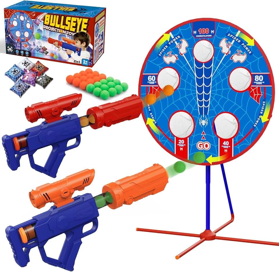 Shooting Game Toys for Kids Ages 4-12, Bean Bag Toss for Carnival Games
