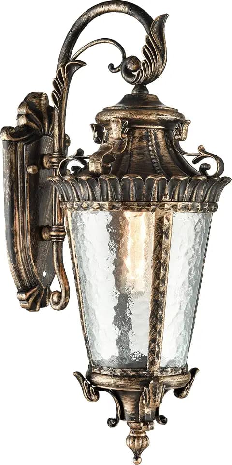 SAMTEEN Vintage Bronze Outdoor Wall Light Fixtures