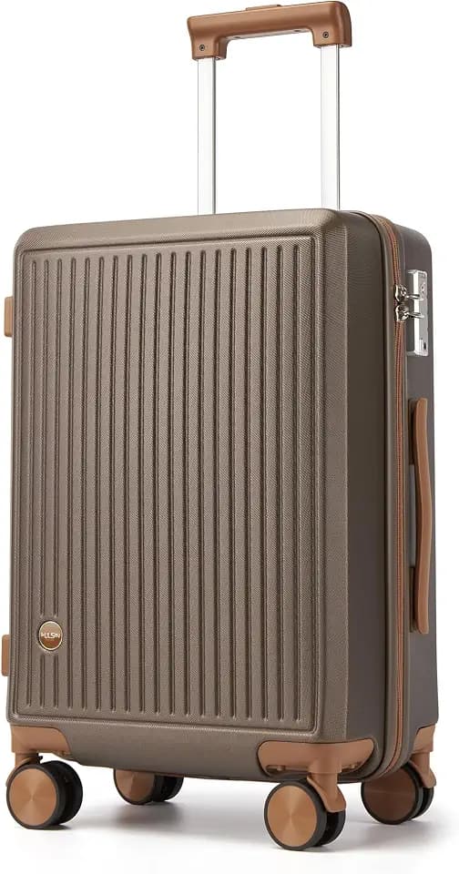 Hulsin 20 Inch Carry-On Luggage 22x14x9 Airline Approved, Hardside Suitcase