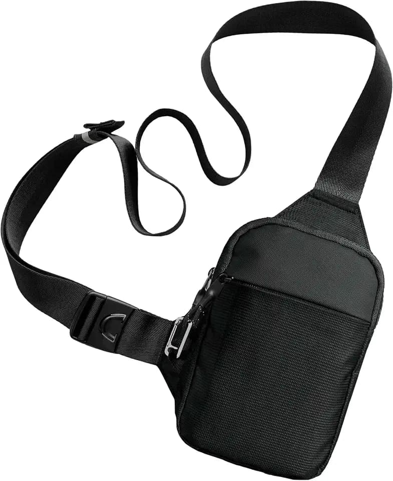 Travel Sling Bag for Men & Women, Anti-Theft RFID Blocking Crossbody Bags