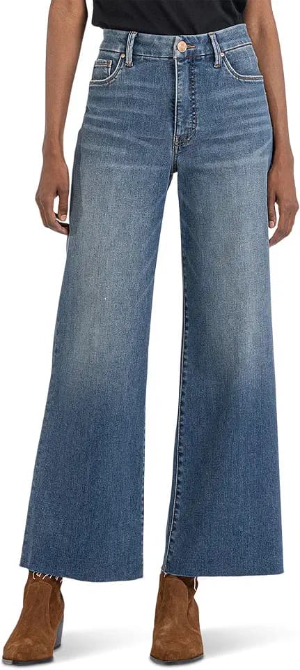 KUT from the Kloth Meg High-Rise Fab AB Wide Leg