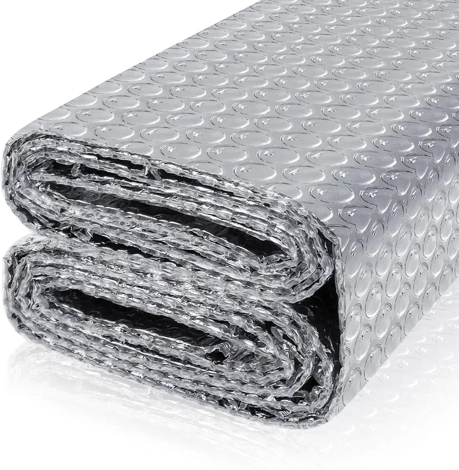 FONUNO Bubble Insulation Sheet, Reflective Insulation Roll, 23.6IN X 10FT