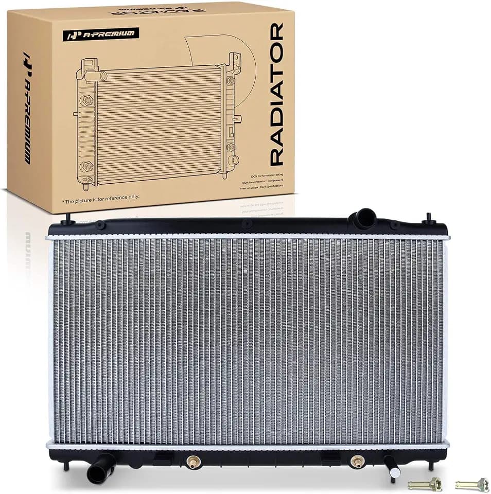 A-Premium Engine Coolant Radiator Assembly with Transmission Oil Cooler