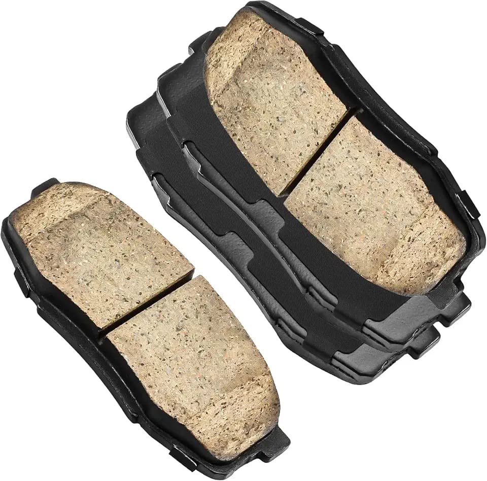 KAC - Premium Ceramic Rear Brake Pads for Toyota 2007-2021 Tundra, Toyota 2008-2022 Sequoia, Lexus 2008-2011 2013-2021 LX570, Toyota 2008-2011 2013-2021 Land Crui-ser