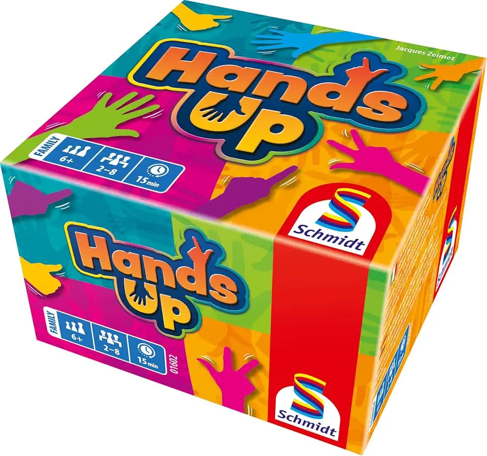 Hands up: Spieldauer: 15 Minunten: Der rasend schnelle Hände-Verrenk-Spaß