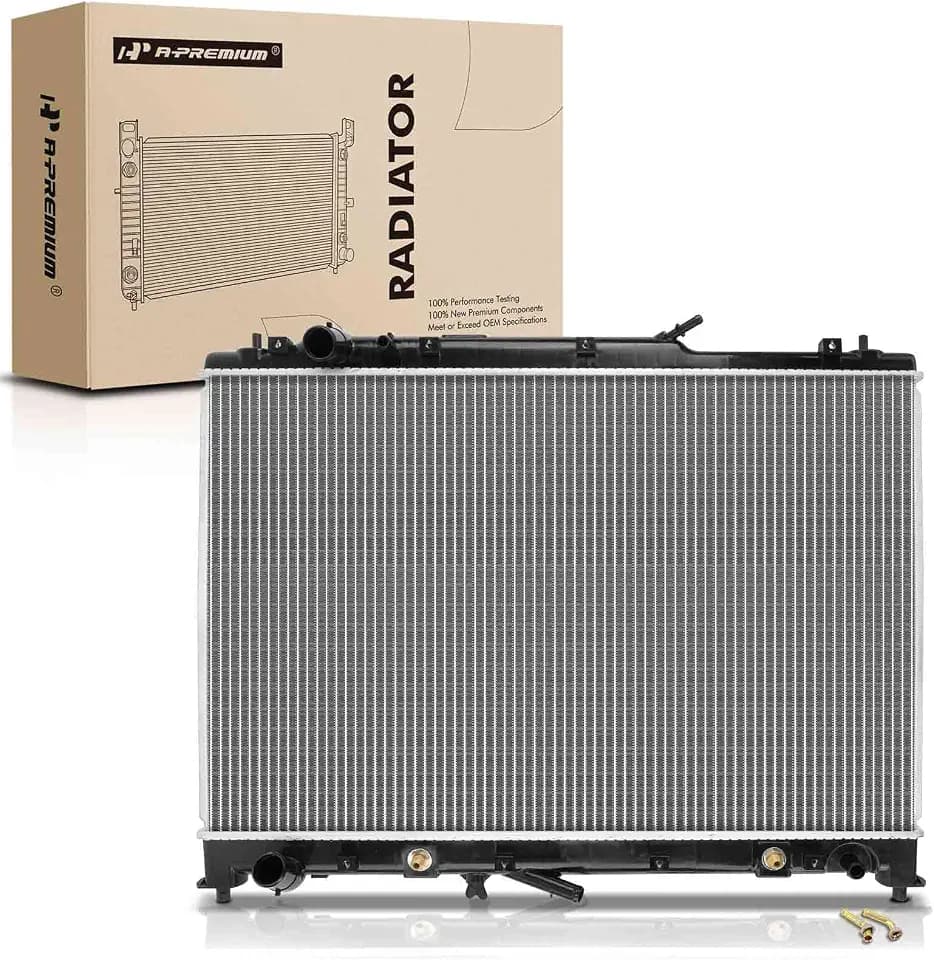 A-Premium Engine Coolant Radiator Assembly with Transmission Oil Cooler