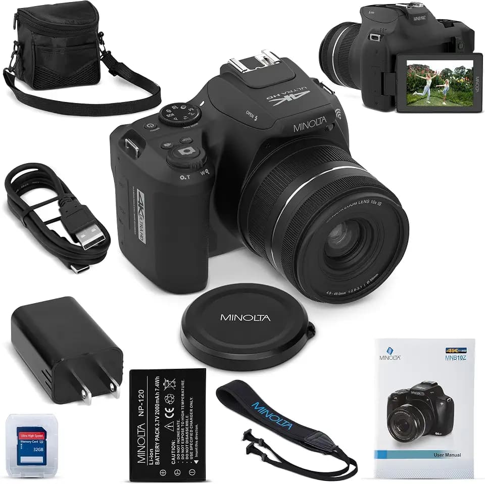 Minolta Minolta MNB10Z Digital Camera - Ricoh KR 10