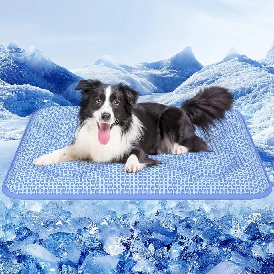 Rywell Thickened Cooling Mat for Dogs, 44 x 32In, Suitable for All Seasons