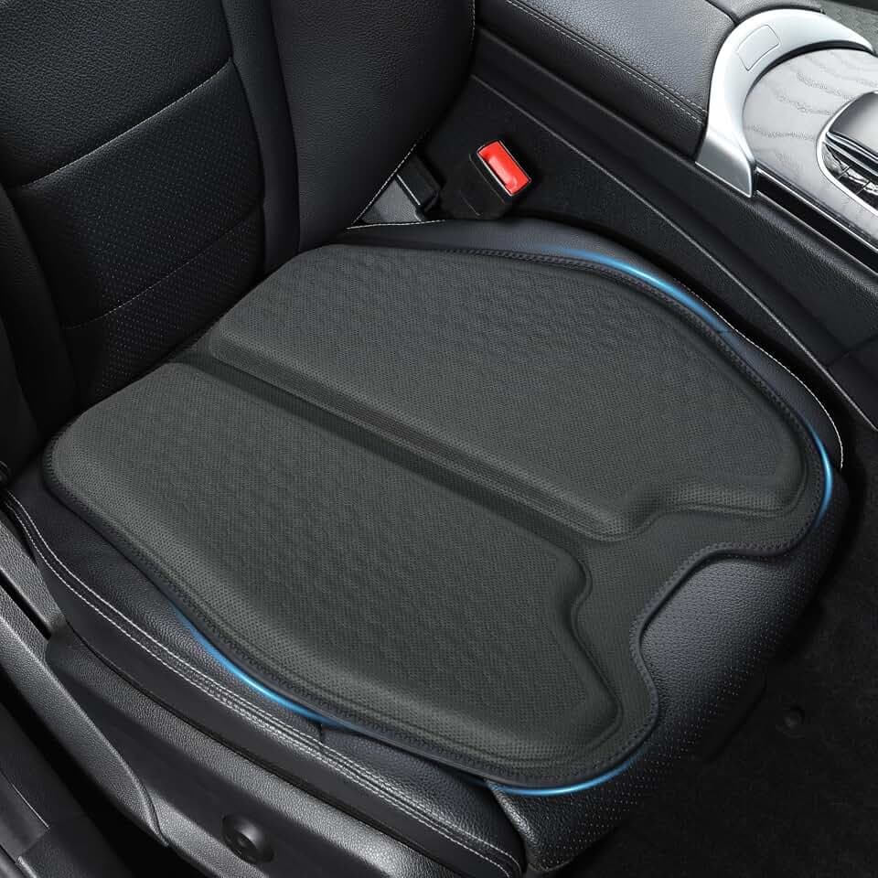 Soft Thin Gel Seat Cushion with 1 Inch Gel - Sciatica Relief