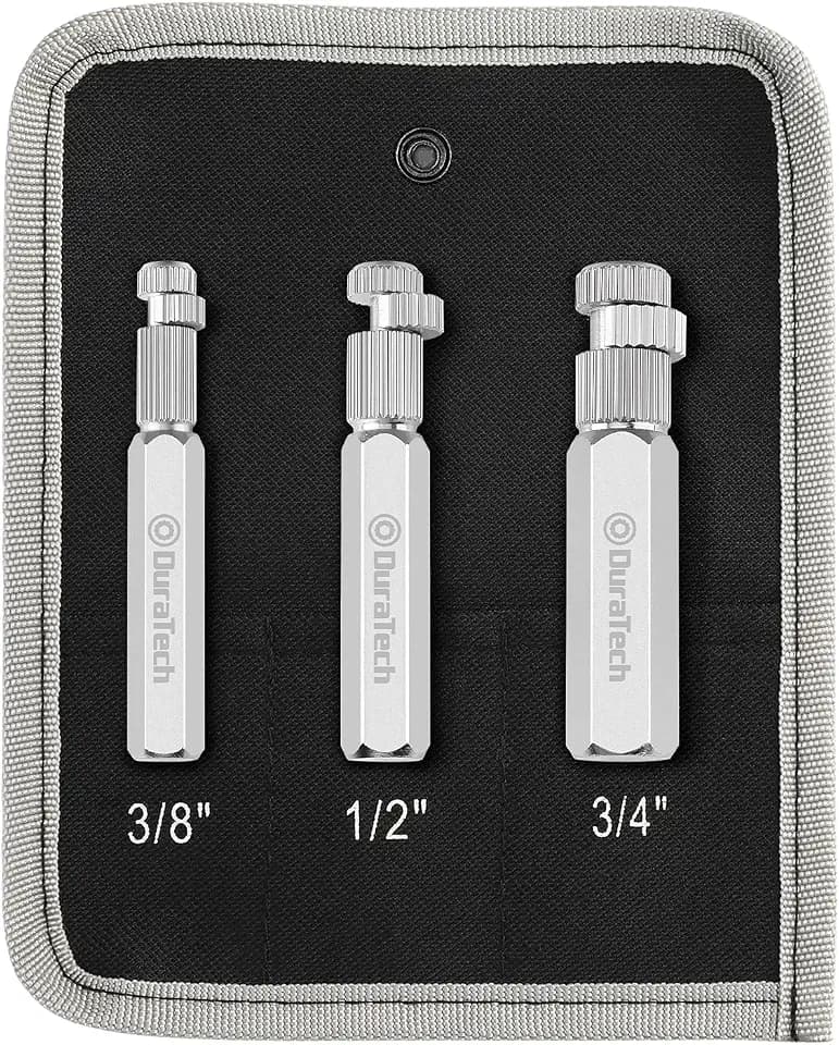 DURATECH Internal Pipe Wrench Set, 3-Piece, 3/8",1/2" and 3/4"