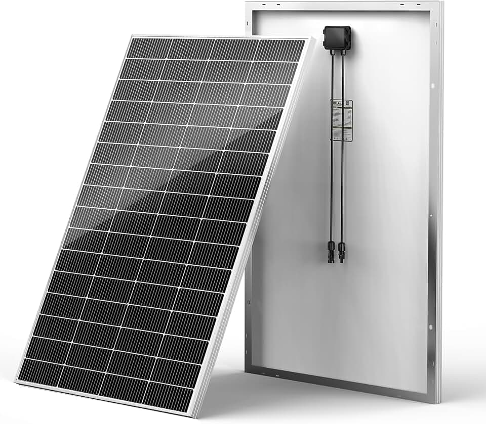 HQST 200W Solar Panel, N-Type, 16BB, up to 25.4% Efficiency, IP65