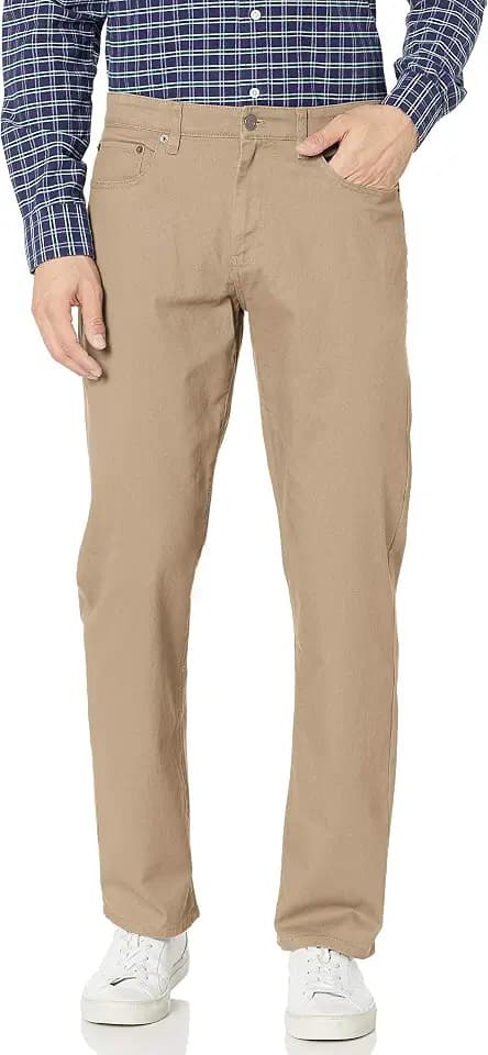 Amazon Essentials Men's 5-Pocket Stretch Twill Pants