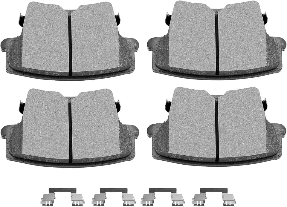 SCITOO D1057 Rear Ceramic Brake Pads Sets Fit For Dodge For Charger 2006-19