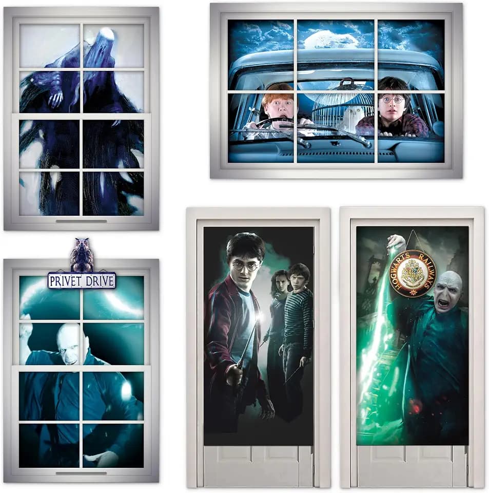 Rubies at Party City 7 Piece Harry Potter Décor Kit