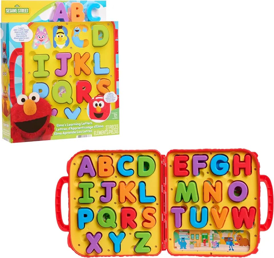 Just Play Sesame Street Elmo’s Learning Letters ABC Spelling Activity Set