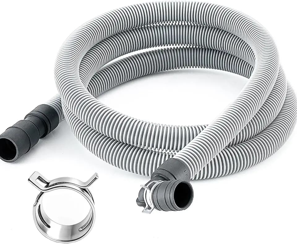 𝙊𝙀𝙈 DD97-00403E(A) Dishwasher Drain Hose (7.25ft) - Compatible With Samsung Dishwasher Parts DW80K5050U DW80R9950U DW80J3020U DW80R5061U Replacement : AP6981640 PS12749174 EAP12749174 PD00069562