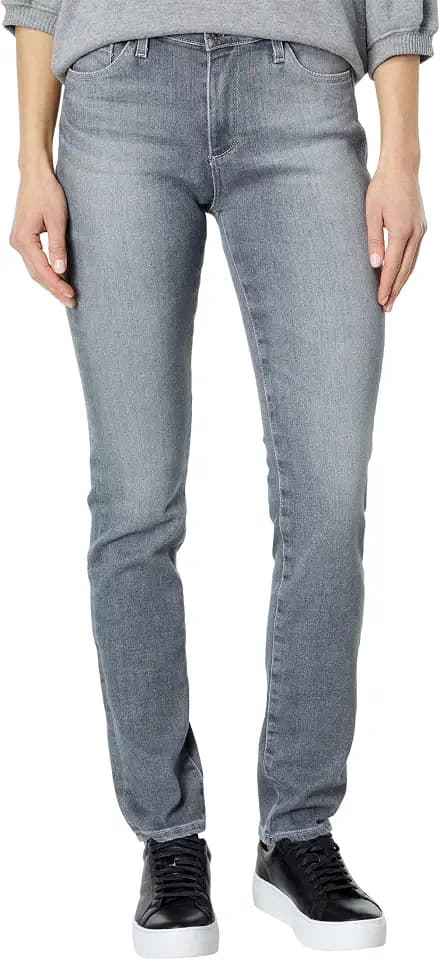 AG Adriano Goldschmied Womens Prima Mid Rise Cigarette Ankle Jean