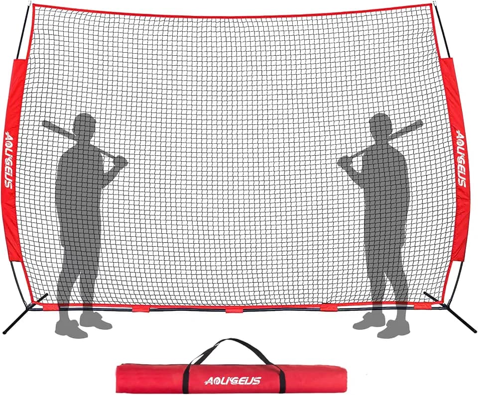 Sports Barrier Net, Heavy Duty Backstop Net for Baseball