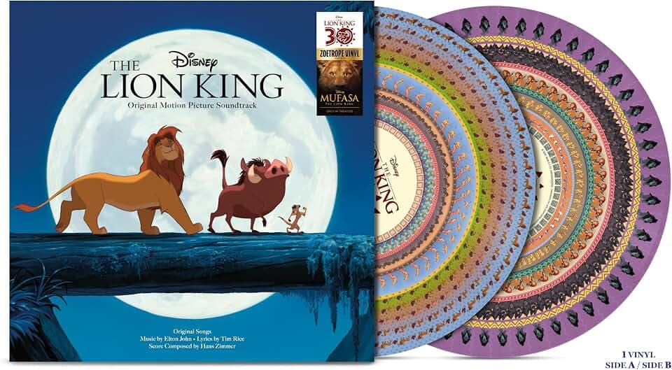 The Lion King (30th Anniversary Zoetrope Vinyl)