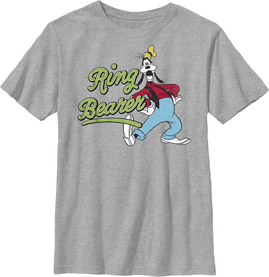 Disney Jungen Mickey & Friends Ring Goofy T-shirt