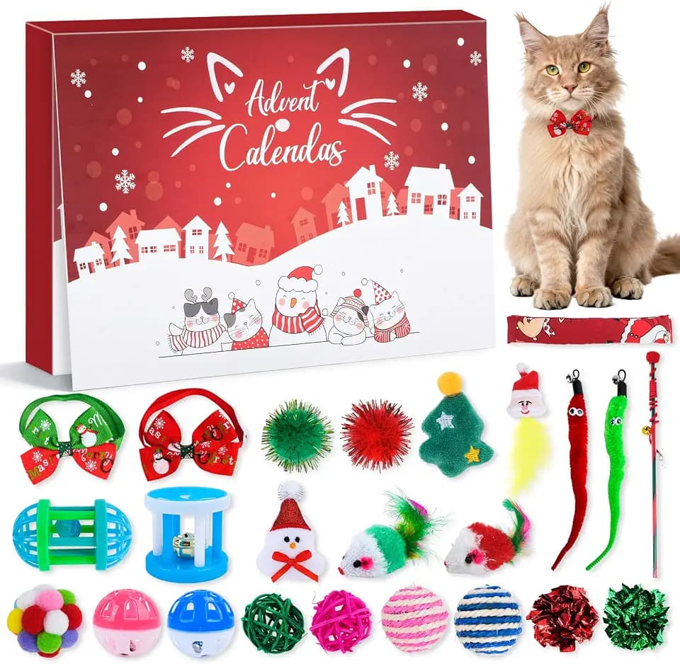 Adventskalender für Katzen 2026 Weihnachtskalender