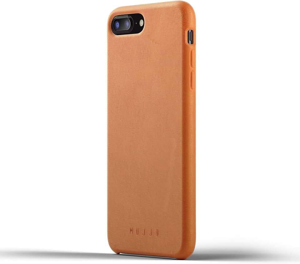 Mujjo CS-094-TN Full Leather Hülle für iPhone 7/8 Plus tan
