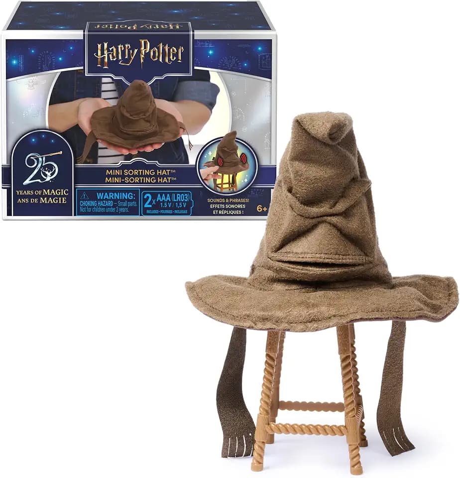 Wizarding World Harry Potter Interactive Mini Sorting Hat, Ages 6+