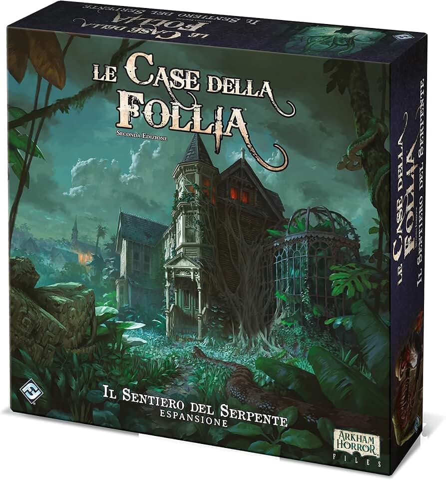 Asmodee Le Case Della Follia - Il Sentiero del Serpente - Board Game in Italian