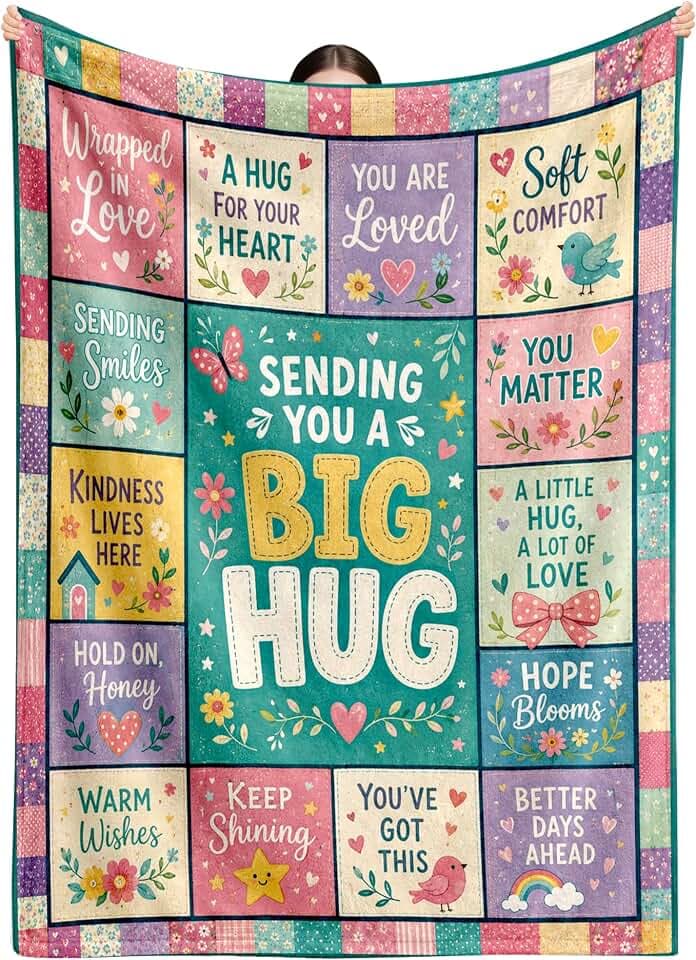 Get Well Gifts for Women Inspiration Spiritual Thank You Gifts Hug Blanket
