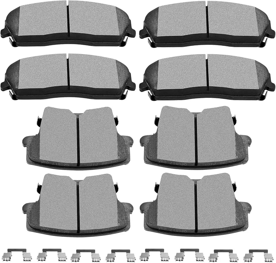SCITOO RWD Ceramic Brake Pads Front Rear Set For Dodge For Charger 2021-22