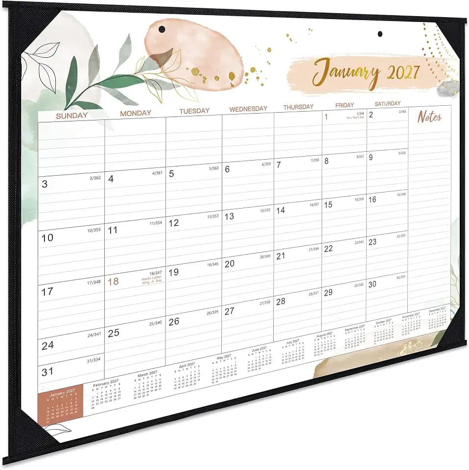 2027 Desk Calendar - Desk Calendar 2027, JAN. 2027 - DEC.2027