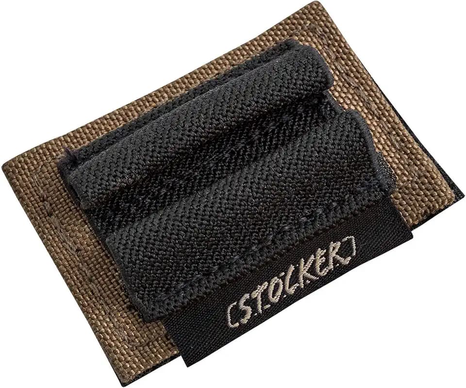 Quake Stocker 2-Round Ammo Carrier with Hook-and-Loop Pads, FDE - 91009-1
